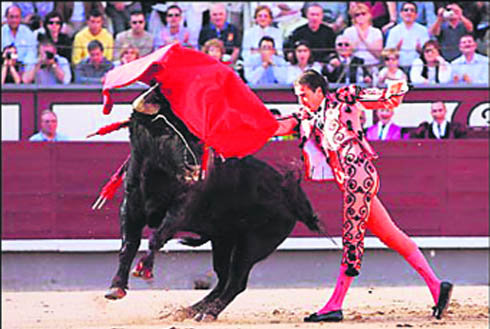 Uceda Leal, en la corrida goyesca del 2 de mayo  (Foto: WWW.LAS-VENTAS.COM)