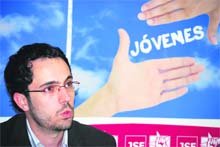 El secretario general de JSM y diputado en el Congreso, Daniel Méndez  (Foto: E. P.)