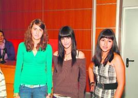 Débora Guerra, Laura Gala y Yopselyn Tupiza / CEDIDA