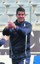 Dani, entrenando con el Jaén  / EL IDEAL