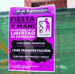 Imagen del cartel de la manifestación / E. F.