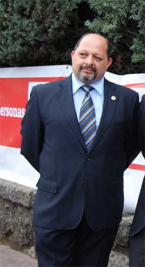 El presidente de Cruz Roja Galapagar, Jaime Pacheco