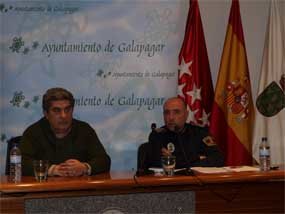 El edil de Seguridad, junto al jefe de la Policía Local 
