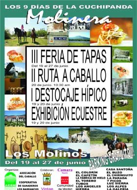 cartel anunciador de las actividades