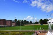 La inauguración de los campos de fútbol tendrá que esperar  (Foto: E. F )