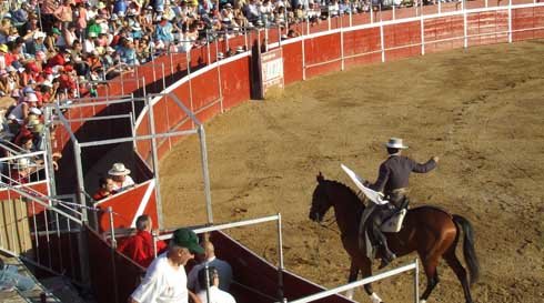 Imagen de un festejo de la feria de Santiago Apóstol 