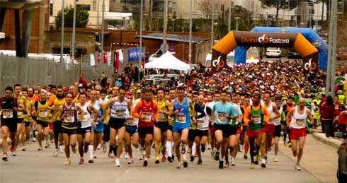 El gran día del atleta popular serrano 