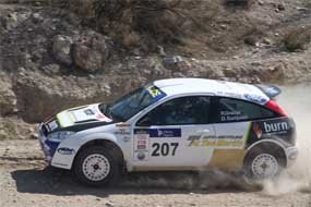 Gracia, con problemas en el Focus WRC, termina 6º la Baja Andalucía