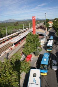 Imagen de la estación de Cercanías