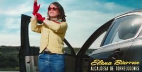 Elena Biurrun, en el anuncio de Aquarius