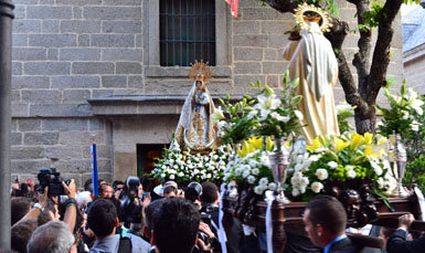 Una gran procesión pondrá fin mañana a los actos por el 25 aniversario de la coronación canónica de la Virgen de Gracia