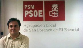De Gregorio, en la sede de la Agrupación Socialista (Foto: Archivo)