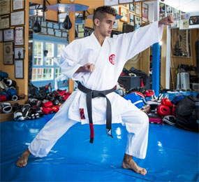 El joven guadarrameño Ibai Castro, ilusionado ante las finales del Campeonato de Madrid de Boxeo Olímpico