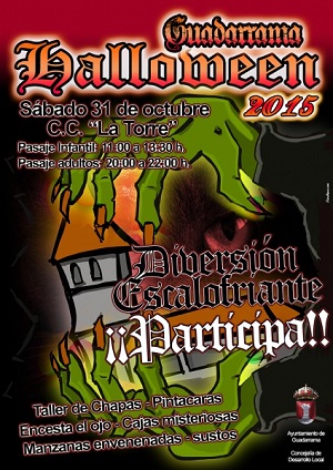 Guadarrama programa diversas actividades por Halloween