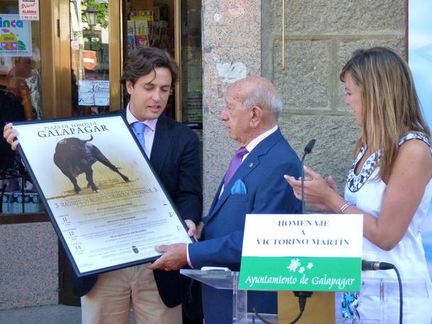 Galapagar se suma a las felicitaciones a Victorino Martín, galardonado con el Premio Nacional de Tauromaquia 2016