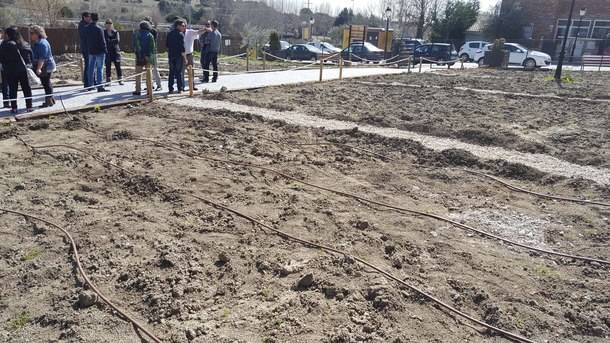 Valdemorillo estrena sus diez primeros huertos urbanos