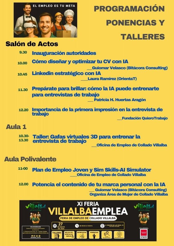 La Feria Villalba Emplea 2025 utiliza IA para facilitar la búsqueda de trabajo