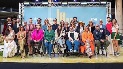 RTVE presenta 'La familia de la tele' con un desfile de estrellas