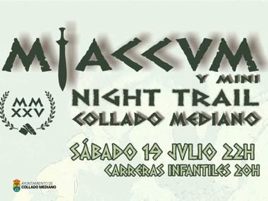 Collado Mediano se prepara para la Miaccum Night Trail 2025