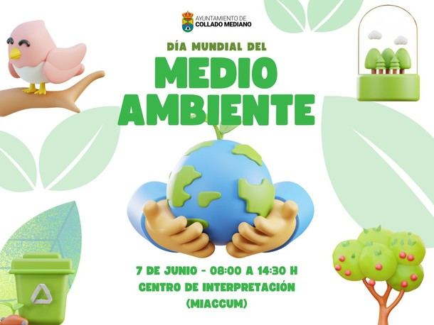 Collado Mediano organiza actividades familiares por el Día Mundial del Medio Ambiente