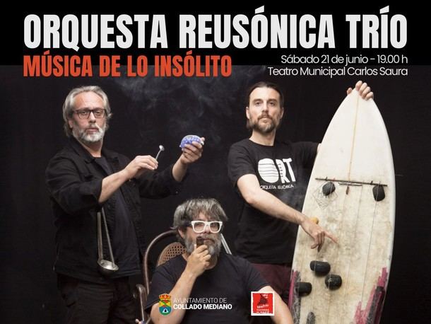 El Teatro Carlos Saura presenta 'Música de lo Insólito' con la Orquesta Reusónica Trío