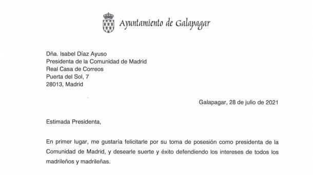 El alcalde de Galapagar pide a Ayuso evitar la construcción de una gasolinera frente a un colegio del municipio