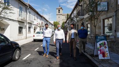 La Comunidad de Madrid invierte 492.000 euros en las obras de rehabilitación del centro histórico de Valdemorillo