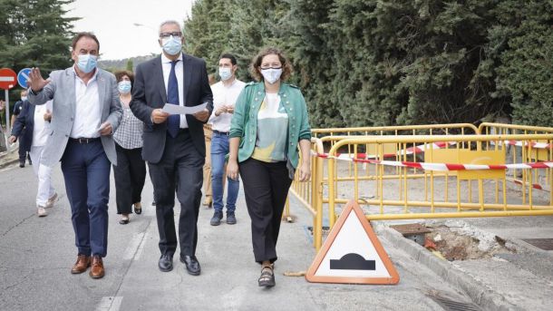 Renovada la red de alumbrado de La Berzosa Sur en Hoyo de Manzanares