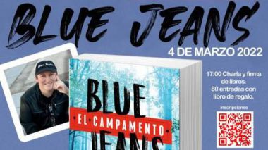 Blue Jeans conversará y firmará libros el próximo viernes 4 de marzo en Guadarrama
