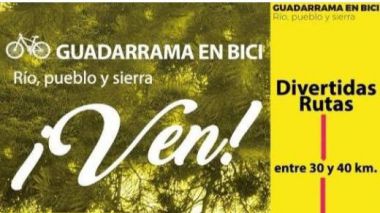 'Guadarrama en bici' celebra el sábado una nueva salida con una ruta por el entorno natural