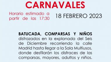El carnaval también llega a Colmenarejo