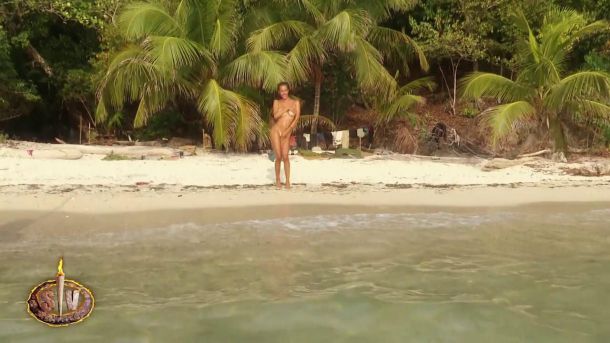 Adara cumple con una de las tradiciones de Supervivientes y se baña desnuda