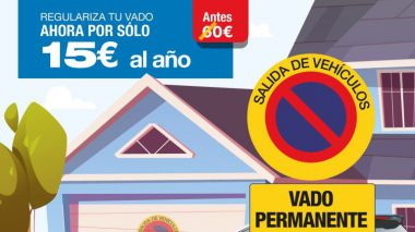 Galapagar amplía el plazo para regularizar el vado