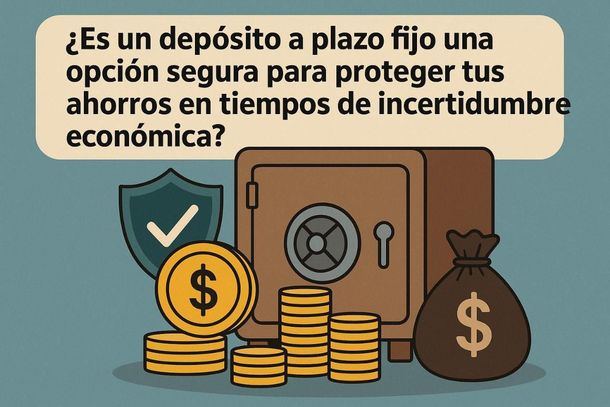 ¿Es un depósito a plazo fijo una opción segura para proteger tus ahorros en tiempos de incertidumbre económica?