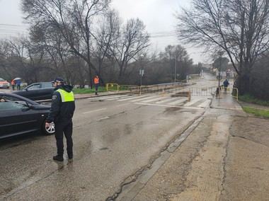 Collado Villalba activa plan de inundaciones y evita daños personales
