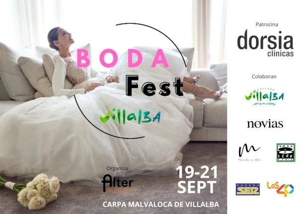 Boda Fest Villalba: Una nueva feria nupcial innovadora del 19 al 21 de septiembre