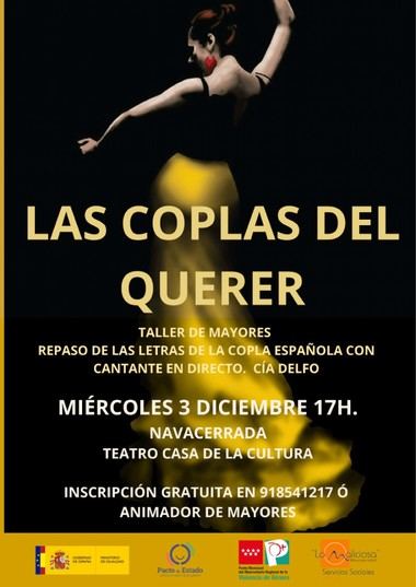 Taller gratuito de coplas para mayores en Navacerrada