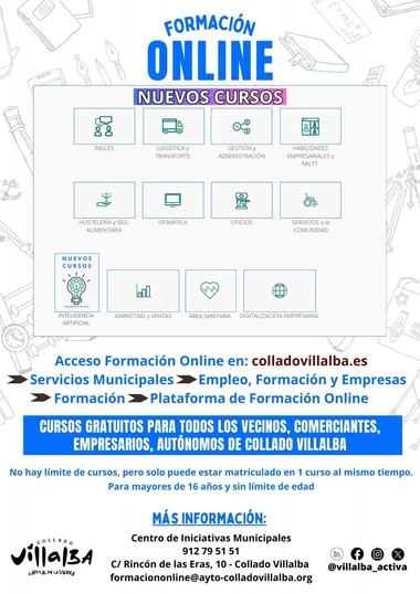 Collado Villalba supera las 1.000 matrículas en su plataforma de formación online en 2025