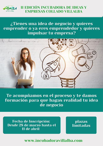 Nueva convocatoria de la 'Incubadora de Ideas de Collado Villalba'