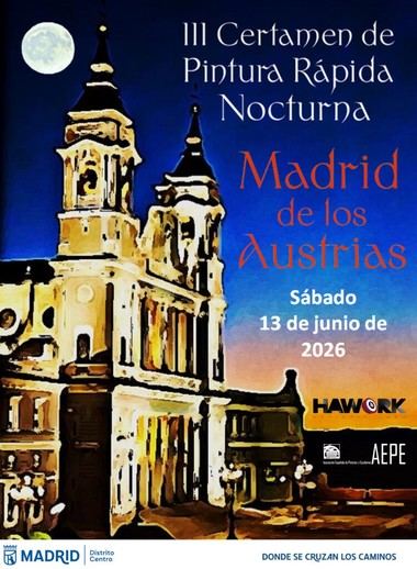 Inscripciones abiertas para el III Certamen de Pintura Nocturna en Madrid