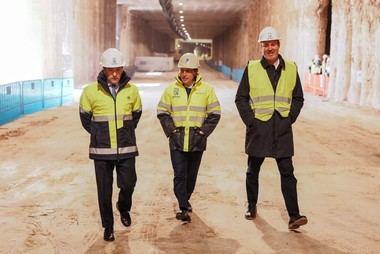 Almeida declara finalizada la excavación del túnel que soterrará la A-5 en Madrid