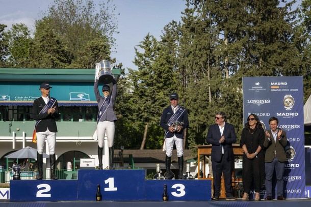 Ioli Mytilineou gana el Gran Premio de Madrid en el Longines Global Champions Tour