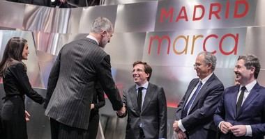 Almeida da la bienvenida a los Reyes en FITUR 2026