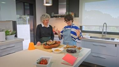 Silvia Abril presenta pato mudo con ciruelas y piñones en el Penedès este domingo