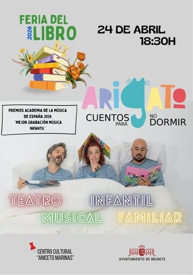 Cuentacuentos infantil en Brunete el 24 de abril