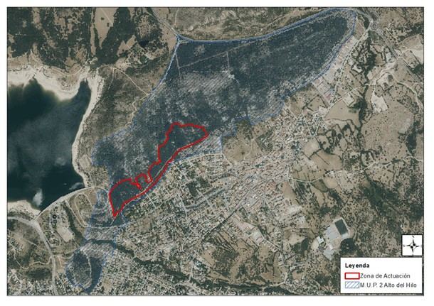 Mejoras en el Monte Alto del Hilo: Evite la zona hasta diciembre