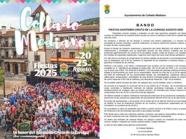 Fiestas del Smo. Cristo de la Caridad 2025 en Collado Mediano