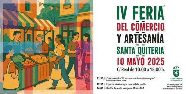 Alpedrete celebra la IV Feria del Comercio y Artesanía en mayo