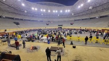 Castañada Popular da la bienvenida a la Navidad en Moralzarzal