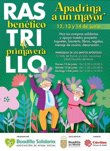 Rastrillo benéfico de Boadilla Solidaria del 12 al 14 de junio